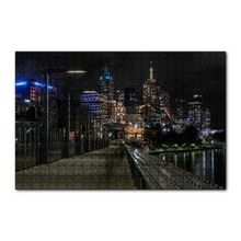 Cakapuzzle Gece Işıkları Gökdelenler ve Deniz 255 Parça Puzzle