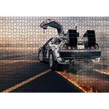 Cakapuzzle Geleceğe Dönüş Deloreanın Dönüşü 120 Parça Ahşap Puzzle