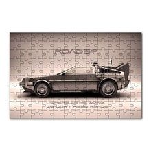 Cakapuzzle Geleceğe Dönüş Otomobili 120 Parça Ahşap Puzzle