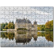 Cakapuzzle Göl Kıyısındaki Görkemli Şato Mdf 1000 Parça Puzzle