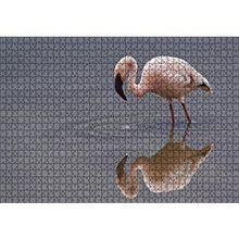 Cakapuzzle Gölde Avlanan Flamingo 120 Parça Ahşap Puzzle