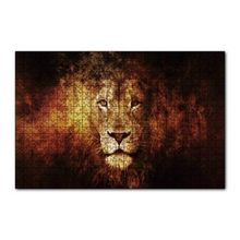 Cakapuzzle Görkemli Erkek Aslan 120 Parça Ahşap Puzzle