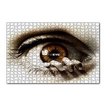 Cakapuzzle Göz ve Kenarındaki Parmaklar 120 Parça Ahşap Puzzle