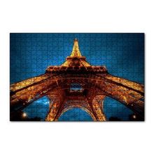 Cakapuzzle Günbatımı Eyfel Kulesi Alttan Görünüş 120 Parça Ahşap Puzzle