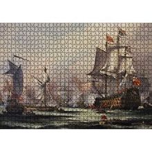 Cakapuzzle Haçlı Donanması Gemileri 120 Parça Ahşap Puzzle