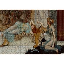 Cakapuzzle Haremde İstirahat Saati 120 Parça Ahşap Puzzle