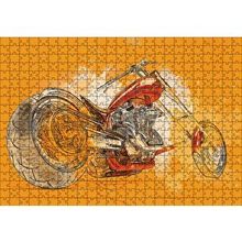 Cakapuzzle Harley Davidson Sanat 120 Parça Ahşap Puzzle