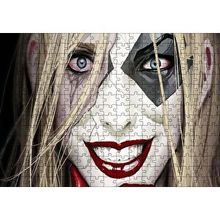 Cakapuzzle Harley Quinn Dijital Sanat Görseli 120 Parça Ahşap Puzzle