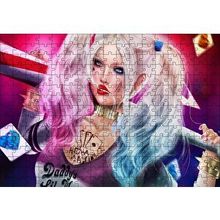 Cakapuzzle Harley Quinn İskambil Yapboz MDF Puzzle