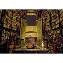 Cakapuzzle Harry Potter Kütüphane Gizli Çömlekçi Cadı 120 Parça Ahşap Puzzle