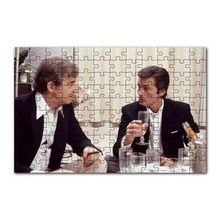 Cakapuzzle Jean Paul Belmondo ve Alain Delon 120 Parça Ahşap Puzzle