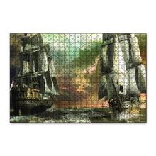 Cakapuzzle Kalyonlar Fırtınada Kara Bulutlar 120 Parça Ahşap Puzzle