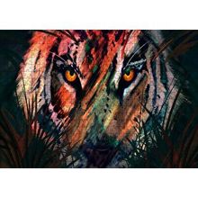 Cakapuzzle Kaplan Dijital Sanat Görseli 120 Parça Puzzle