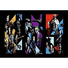 Cakapuzzle Kara Şövalye Sanat Afişi 120 Parça Puzzle