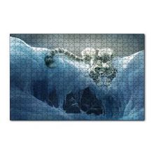 Cakapuzzle Karların Arasındaki Sevimli Vaşak 120 Parça Ahşap Puzzle
