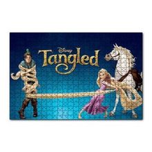 Cakapuzzle Karmakarışık Rapunzel At ve Genç 120 Parça Ahşap Puzzle