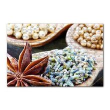 Cakapuzzle Kaselerde Anason ve Muhtelif Baharatlar 120 Parça Ahşap Puzzle