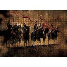 Cakapuzzle King Arthur Atlılar 120 Parça Ahşap Puzzle