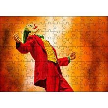 Cakapuzzle Kırmız Joker Yağlı Boya Çizim Görseli 120 Parça Ahşap Puzzle