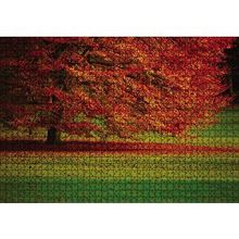 Cakapuzzle Kırmızı Ağaç Sonbahar 120 Parça Ahşap Puzzle