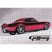 Cakapuzzle Kırmızı Camaro Kuruboya 120 Parça Ahşap Puzzle