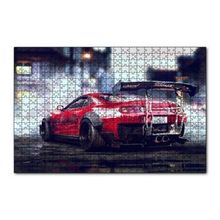 Cakapuzzle Kırmızı Toyota Supra 120 Parça Ahşap Puzzle