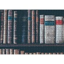 Cakapuzzle Kitaplıkta Deri Kaplı Kitap Görsel 120 Parça Puzzle