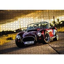 Cakapuzzle Klasik Bordo Otomobil 120 Parça Puzzle