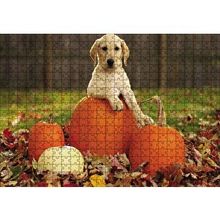 Cakapuzzle Köpek Kabaklar 120 Parça Ahşap Puzzle