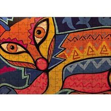 Cakapuzzle Kübizim Sanatı 120 Parça Ahşap Puzzle