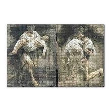 Cakapuzzle Kucakta Uyuyan Çocuklar 120 Parça Ahşap Puzzle