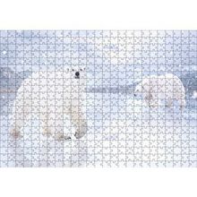 Cakapuzzle Kutup Ayıları Karlar ve Buz Kütleleri 255 Parça Puzzle