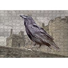 Cakapuzzle Kuzgunların Kralı Görseli 120 Parça Ahşap Puzzle