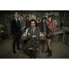 Cakapuzzle La Casa De Papel Başlangıç Kadrosu 120 Parça Ahşap Puzzle
