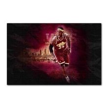 Cakapuzzle Lebron James Cleveland 23 Numaralı Formalı 120 Parça Ahşap Puzzle