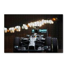 Cakapuzzle Lewis Hamilton Formül 1 2019 Görseli 120 Parça Ahşap Puzzle