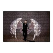 Cakapuzzle Lucifer ve Ak Kanatları Dijital Çizim 120 Parça Ahşap Puzzle