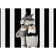 Cakapuzzle Madagaskar Penguenleri Kaptan Görseli 120 Parça Ahşap Puzzle