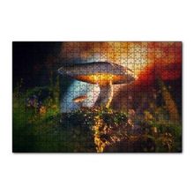 Cakapuzzle Mantar ve Örümcek Makro 120 Parça Ahşap Puzzle