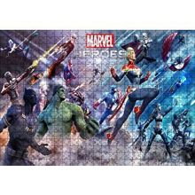 Cakapuzzle Marvel Kahramanları 120 Parça Ahşap Puzzle