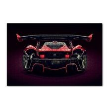 Cakapuzzle McLaren P1 GTR Arka Görünüş 120 Parça Ahşap Puzzle