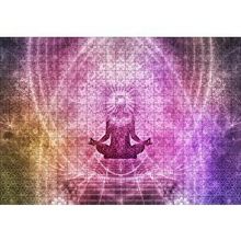 Cakapuzzle Meditasyon Yapan İnsan Figürü 120 Parça Ahşap Puzzle