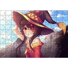 Cakapuzzle Megumin Konosuba 120 Parça Ahşap Puzzle