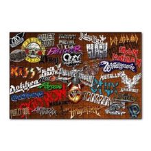 Cakapuzzle Meşhur Rock Grupları 120 Parça Ahşap Puzzle