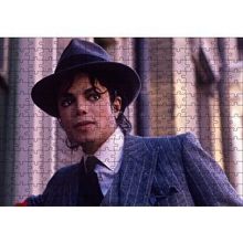 Cakapuzzle Michael Jackson Takım Elbiseli 120 Parça Ahşap Puzzle