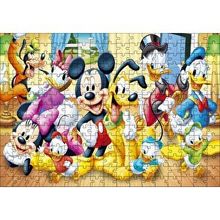 Cakapuzzle Mickey Mouse Ve Arkadaşlar 120 Parça Ahşap Puzzle