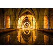 Cakapuzzle Mimari Sütunlar ve Tonozlar 120 Parça Ahşap Puzzle