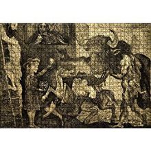Cakapuzzle Minotauromachy 1935 by Pablo Picasso 120 Parça Ahşap Puzzle