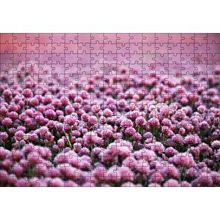 Cakapuzzle Mor Renkli Tomurcuk Çiçekler 120 Parça Ahşap Puzzle