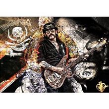Cakapuzzle Motörhead Lemmy Kilmister 120 Parça Ahşap Puzzle